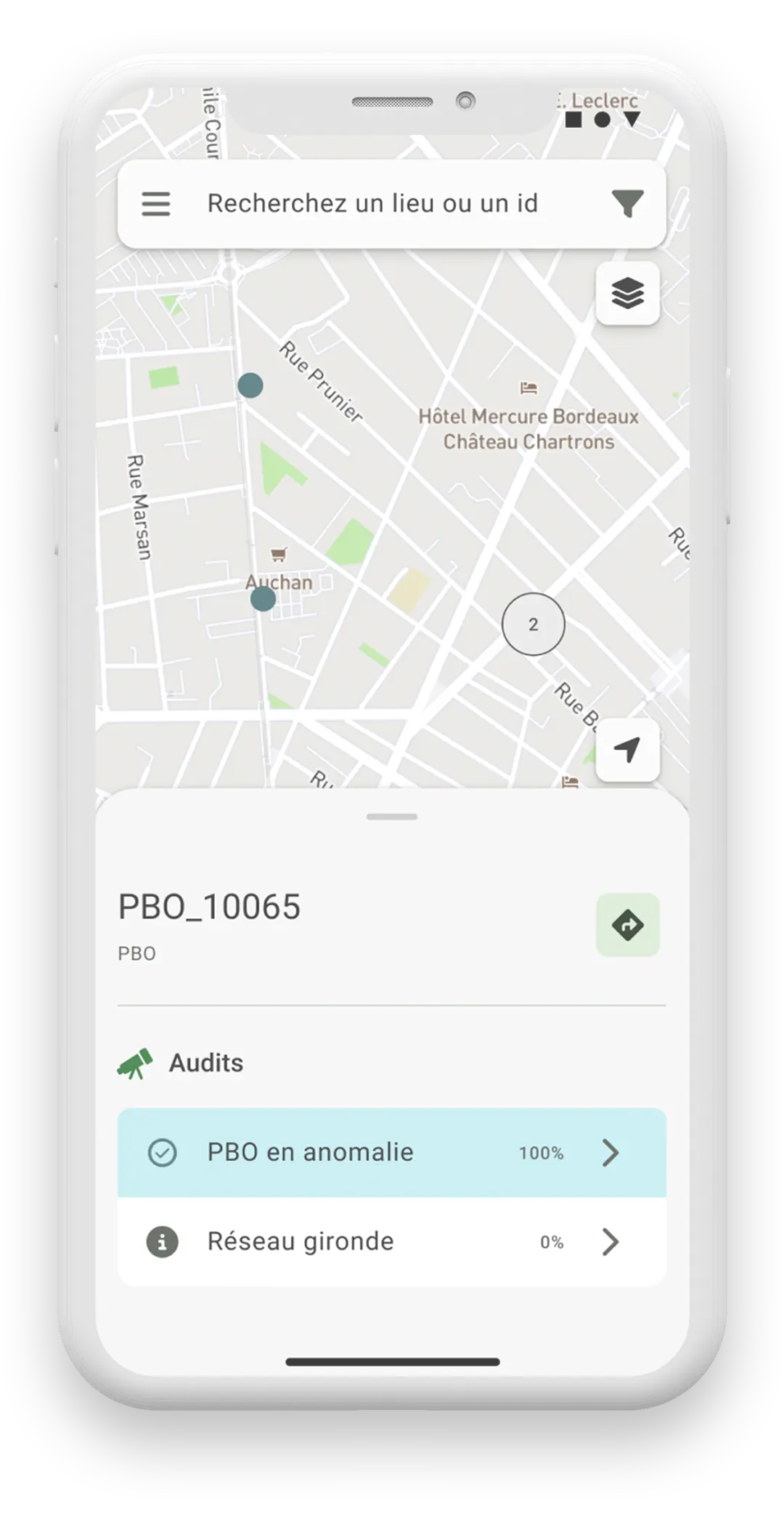 Application mobile pour la collecte de données terrain