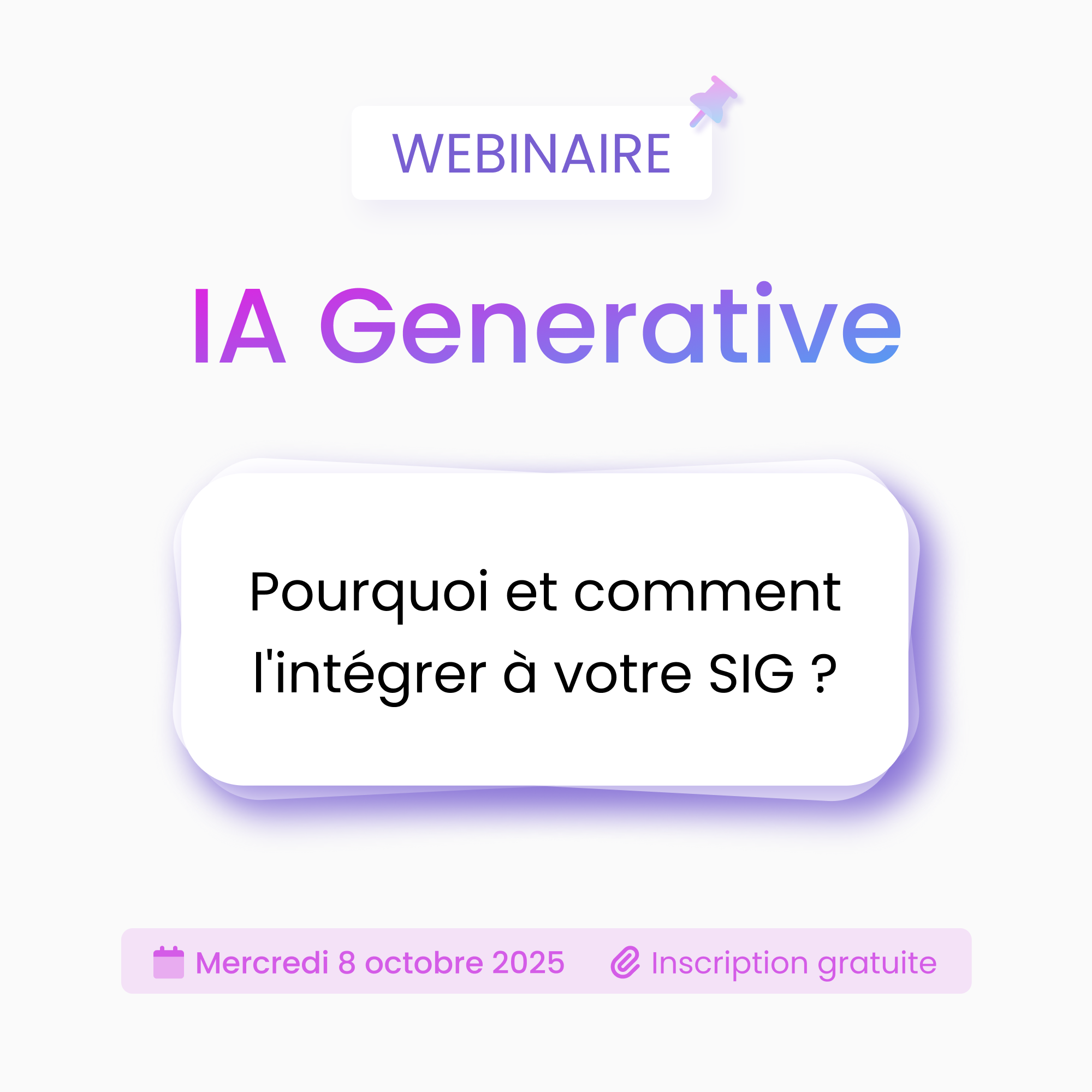 exploiter la puissance de l’IA générative pour analyser vos données géographiques et accélérer vos décisions métiers ?